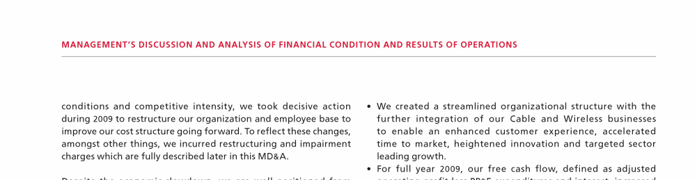 Rogers Communications Inc 2009 Annual Report